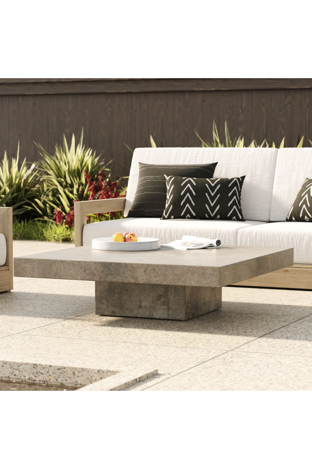 Square Concrete Coffee Table | Oroa.com