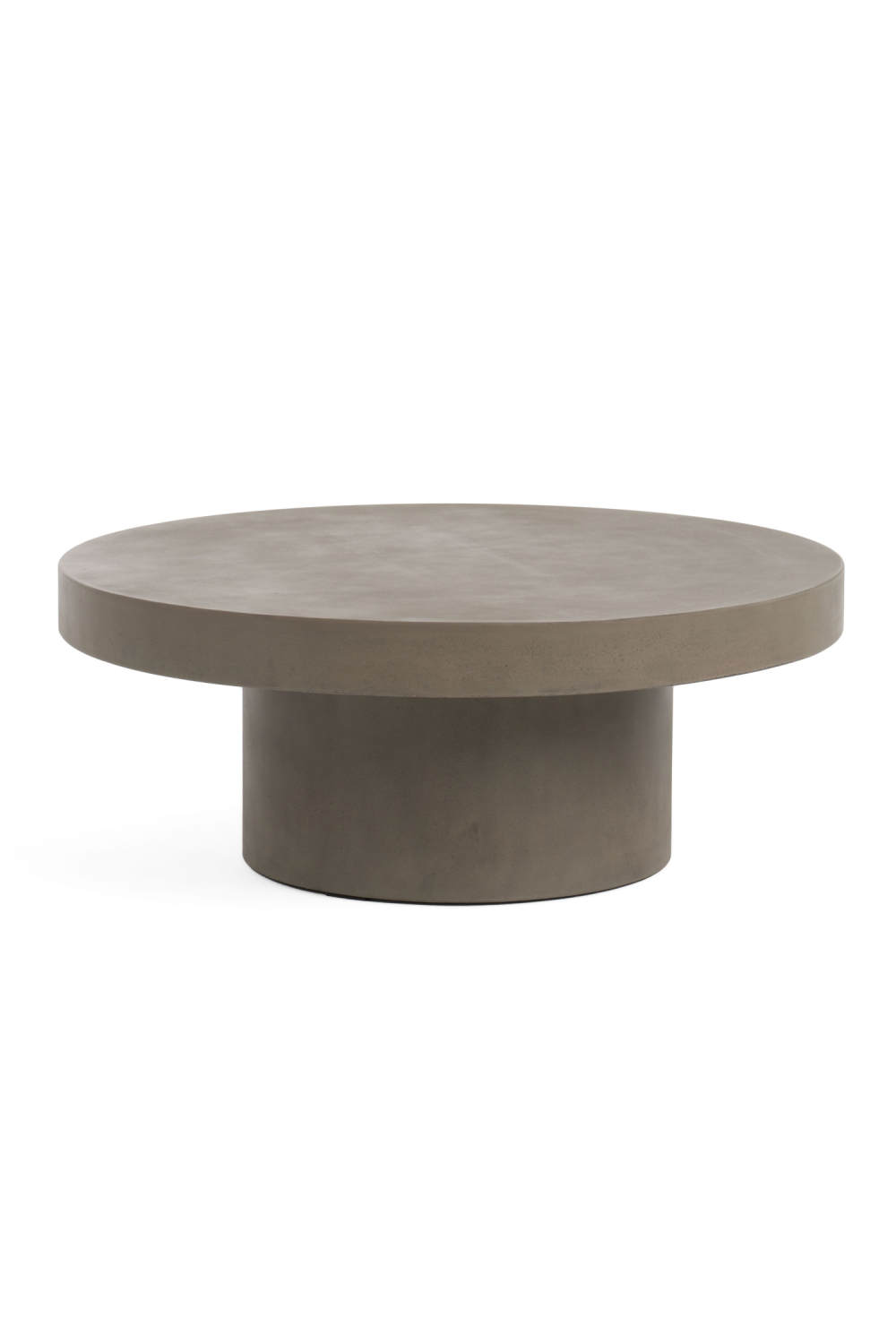Round Concrete Coffee Table | OROA Modern Morley | Oroa.com