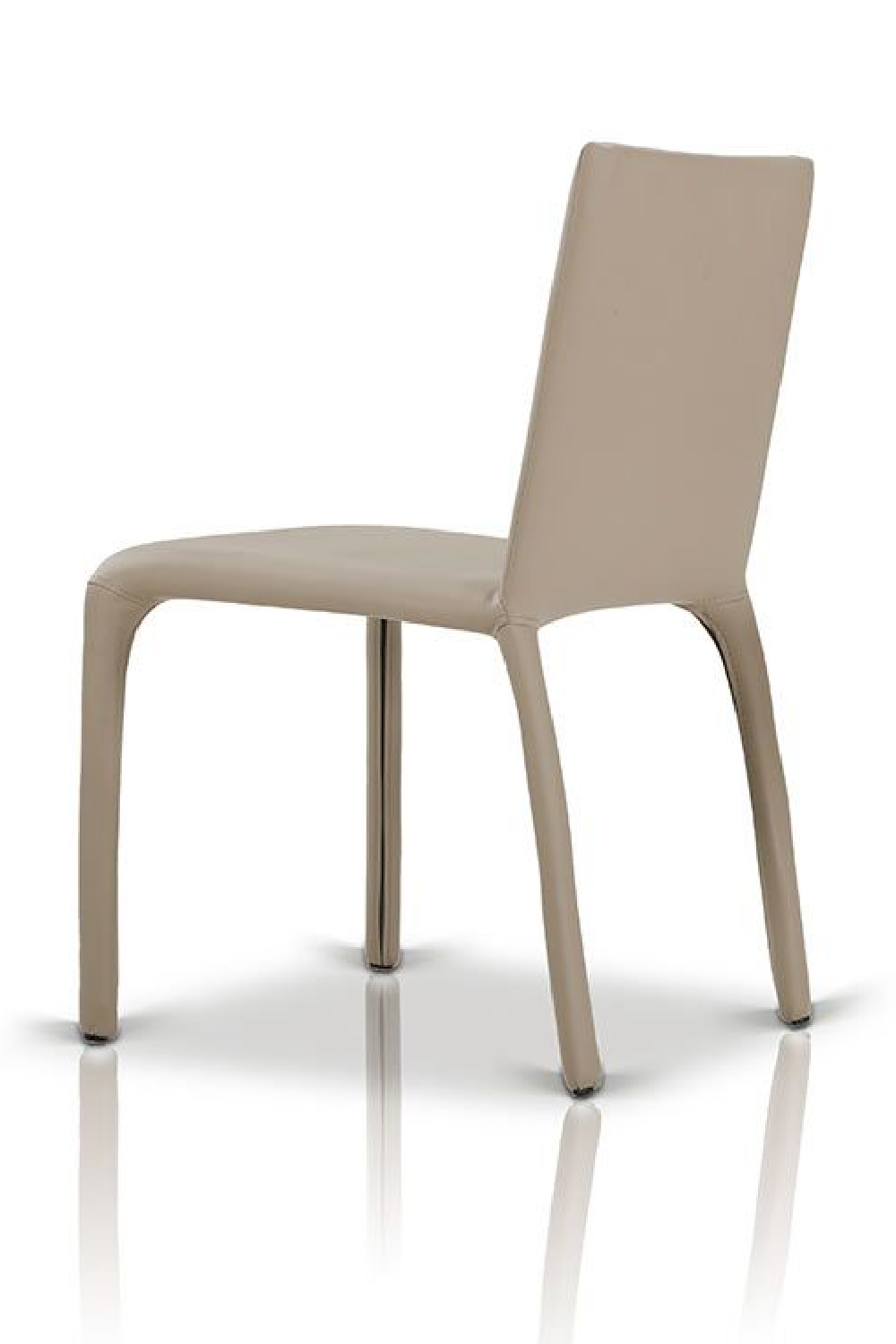 Gray Vegan Leather Dining Chairs (2) | OROA Modern Hyla | Oroa.com