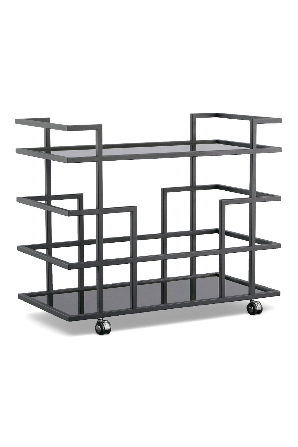 Black Stainless Steel Wine Rack | OROA Modern Deakin | Oroa.com
