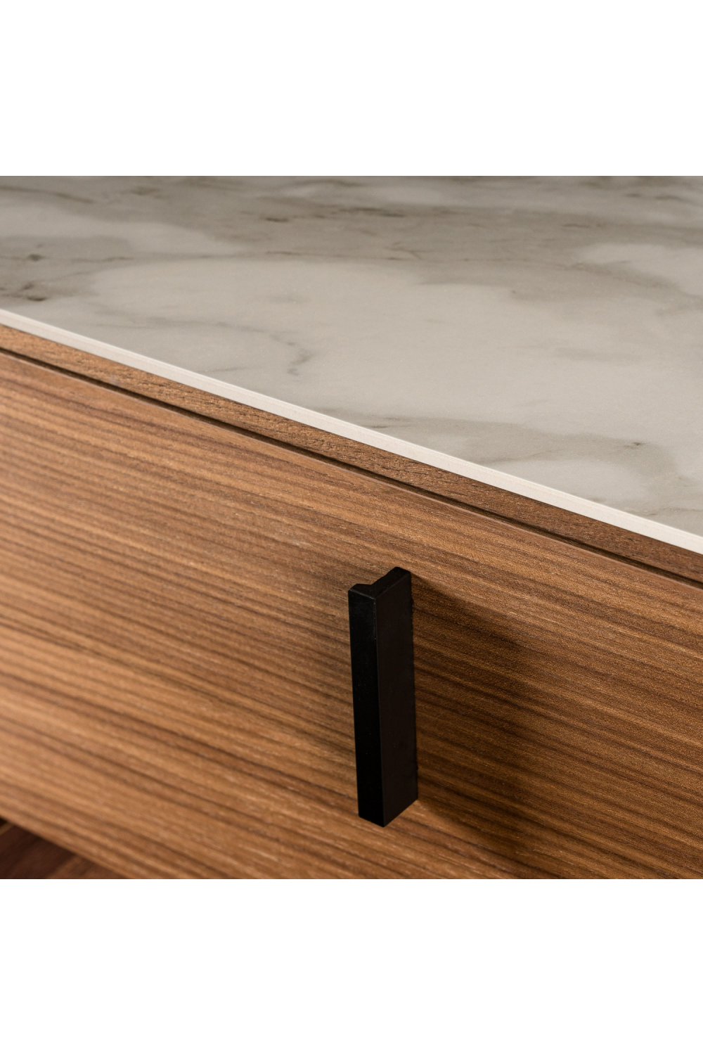 5-Drawer Walnut Chest | OROA Modern Chelton