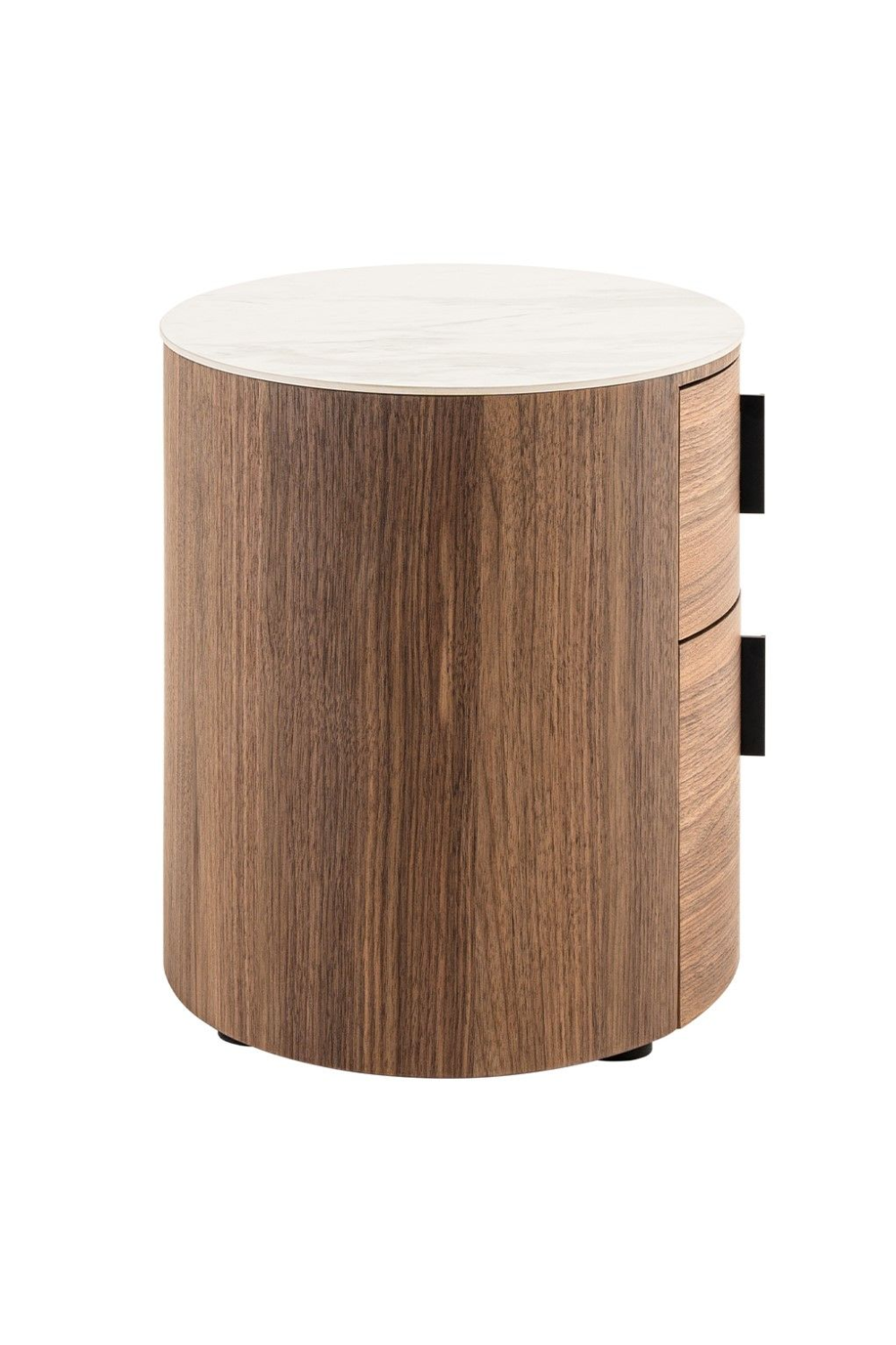 2-Drawer Walnut Nightstand | OROA Modern Chelton | Oroa.com
