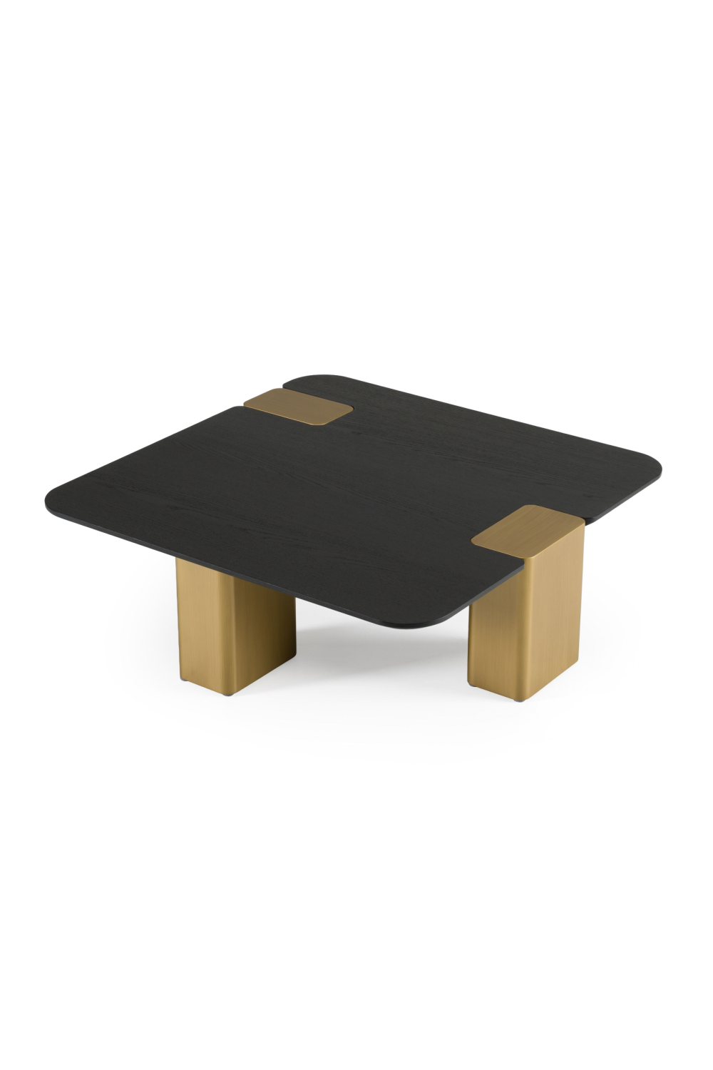 Black Oak Square Coffee Table | Oroa.com