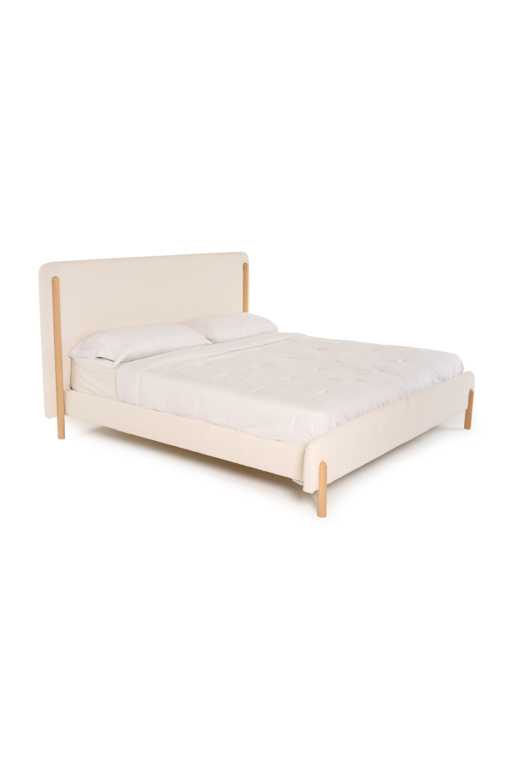 White Upholstered Bed | OROA Modern Electra | Oroa.com