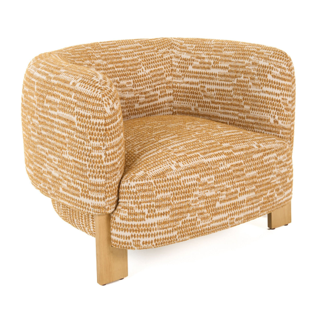 Curved-Back Accent Chair | OROA Modern Optima