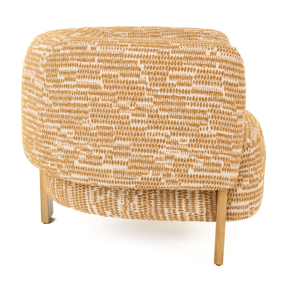 Curved-Back Accent Chair | OROA Modern Optima