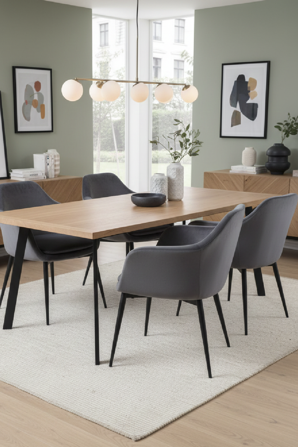 Velvet Dining Armchair | Oroa.com