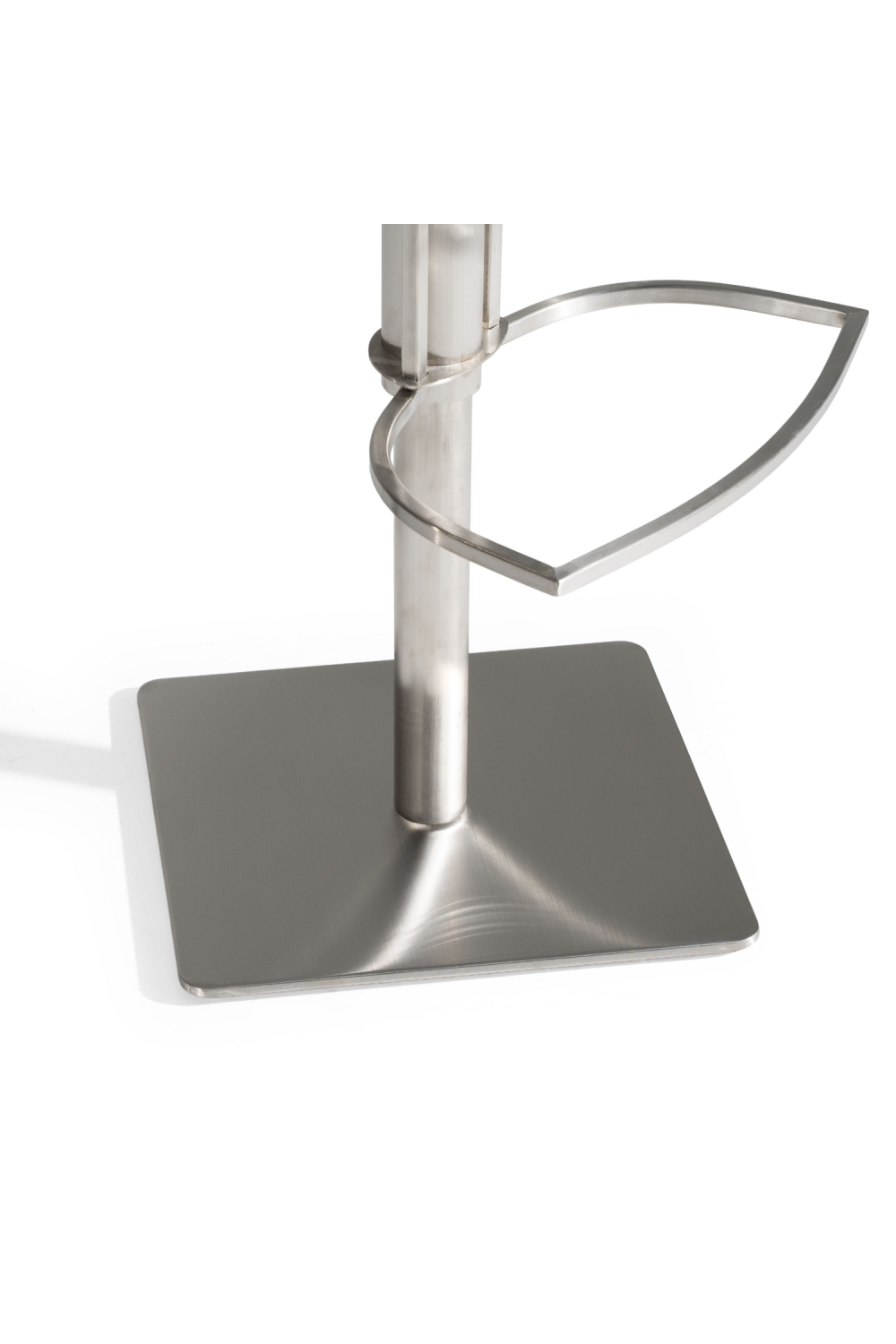 Gray Vegan Swivel Bar Stool | OROA Modern Manning | Oroa.com