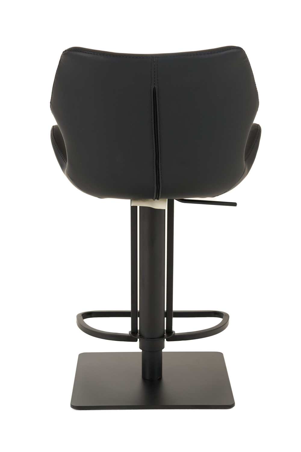 Black Eco-Leather Bar Stool | OROA Modern Jaffee | Oroa.com