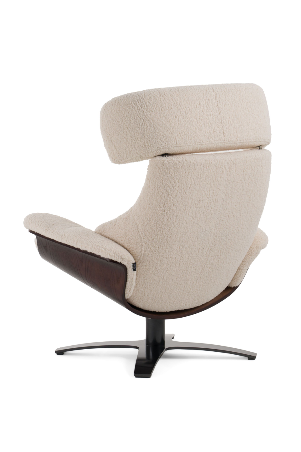 Beige Lounge Chair & Ottoman | OROA Modern Zahara | Oroa.com