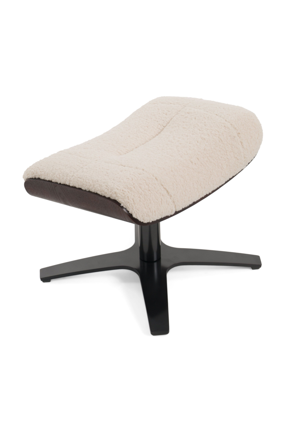 Beige Lounge Chair & Ottoman | OROA Modern Zahara | Oroa.com