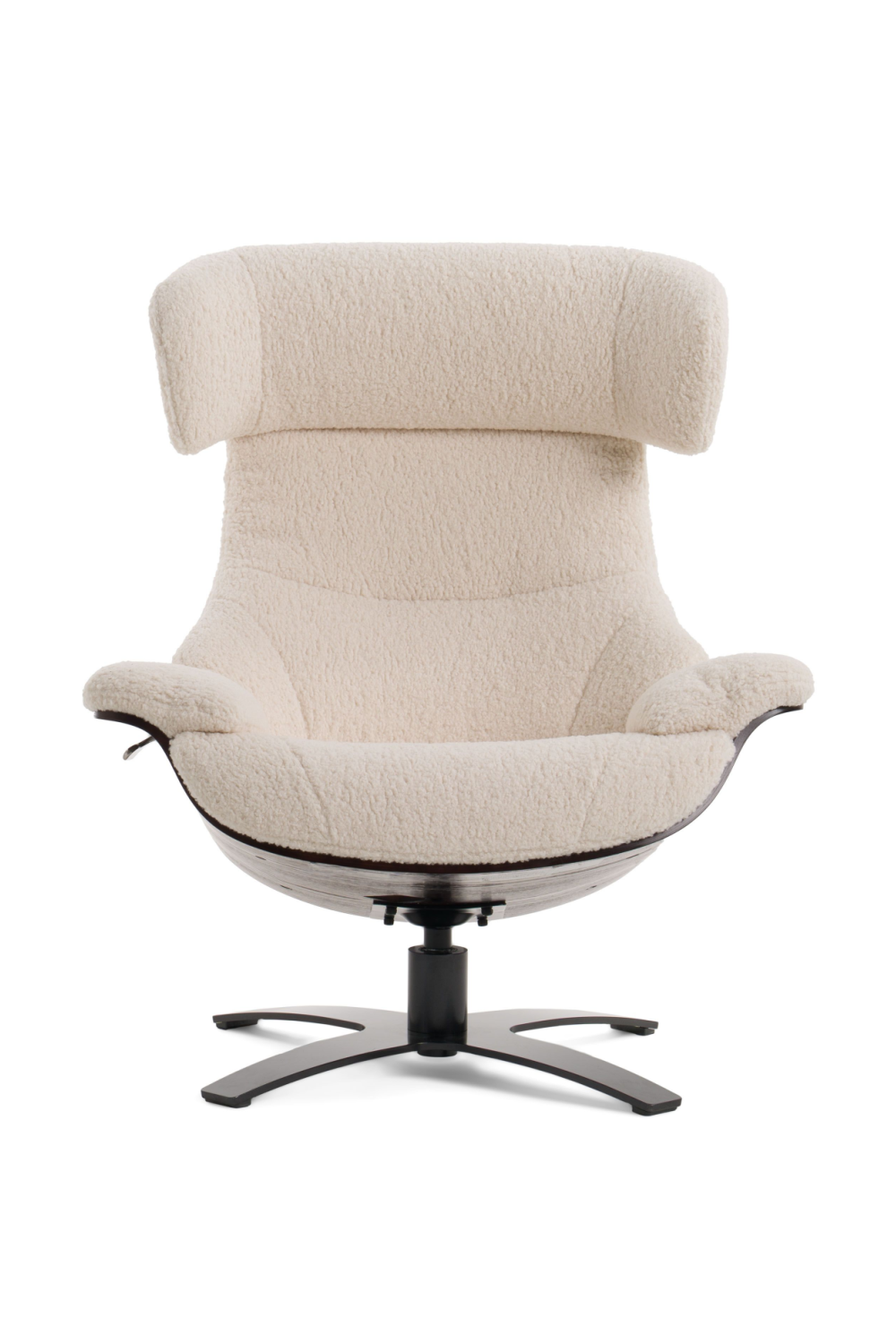 Beige Lounge Chair & Ottoman | OROA Modern Zahara | Oroa.com