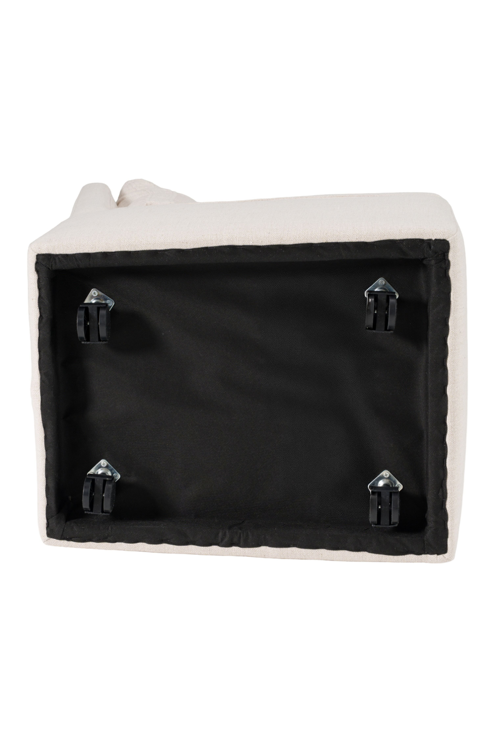 Beige Wheeled Dining Chair | OROA Modern Adrian | Oroa.com