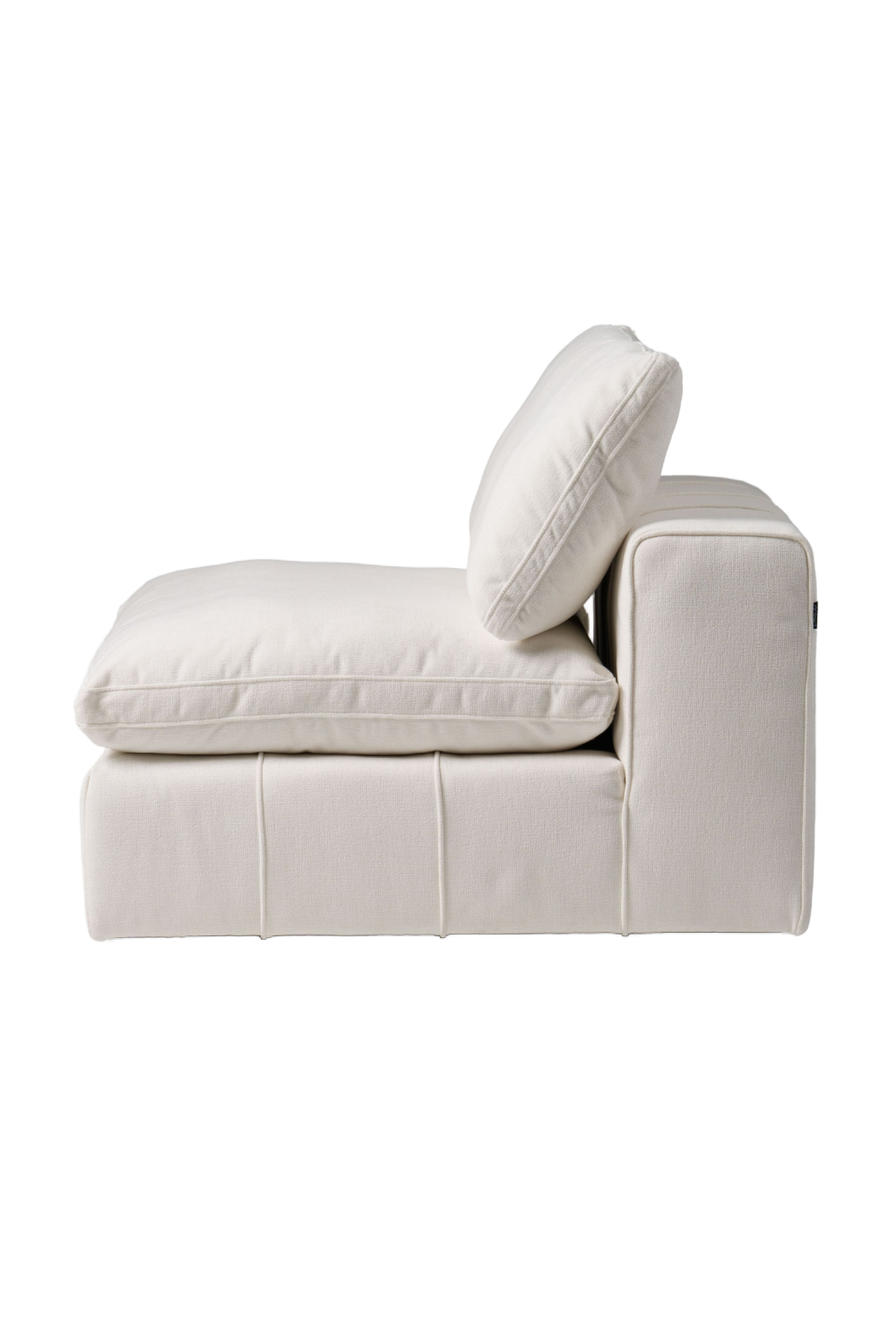 White Armless Modular Sofa | OROA Modern Vicki | Oroa.com