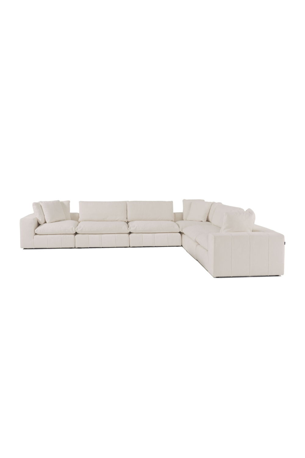 White Modular Corner Sofa | OROA Modern Vicki | Oroa.com