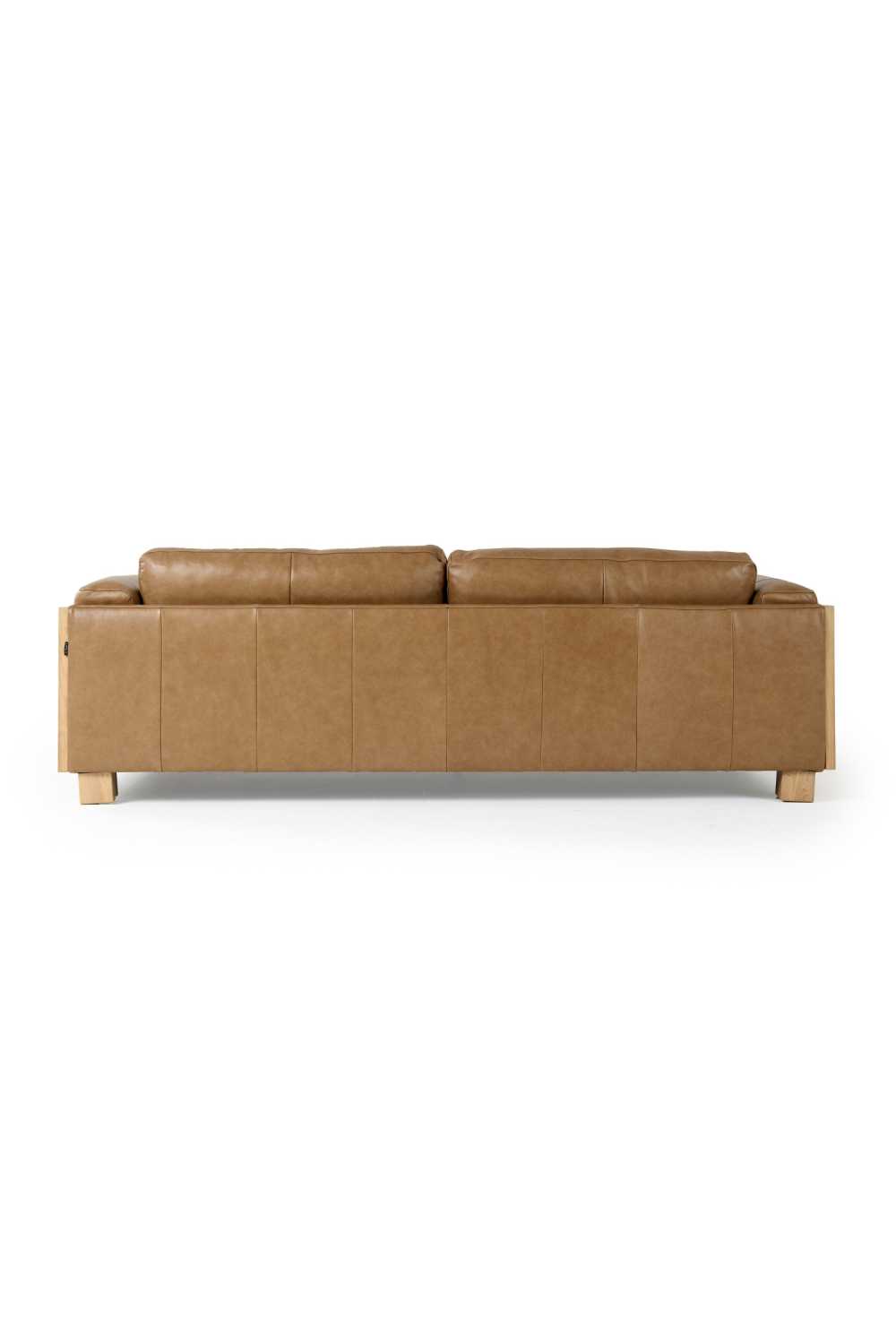 Tan Leather Wicker Sofa | OROA Modern Danson | Oroa.com