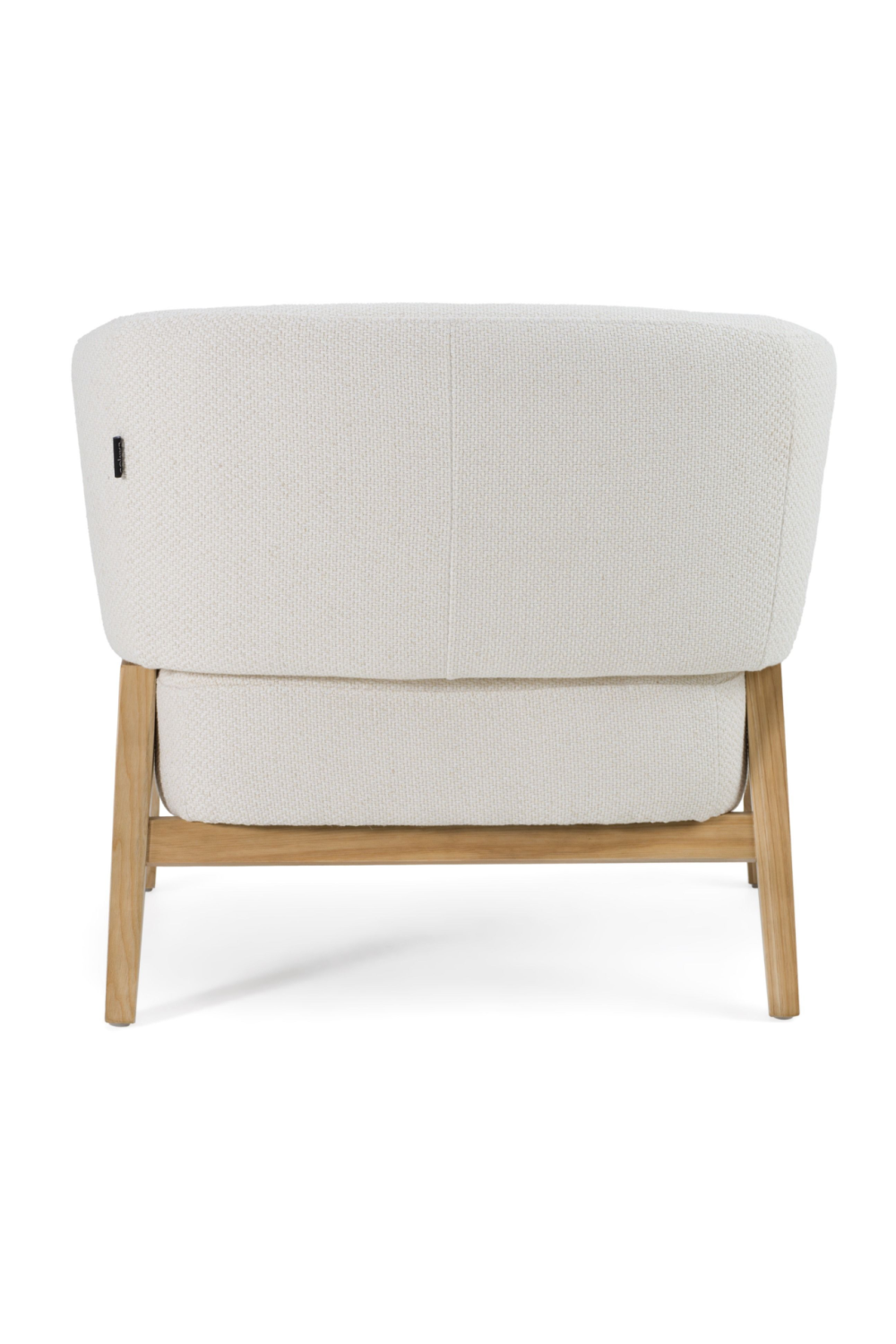 White Curved Accent Chair | OROA Modern Giselle | Oroa.com