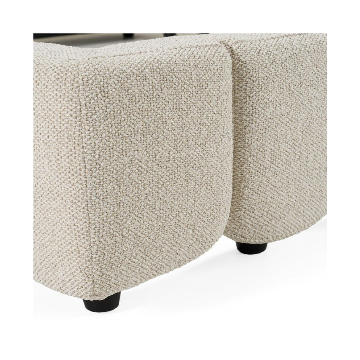 White Linen Bed | OROA Modern Harris | Oroa.com