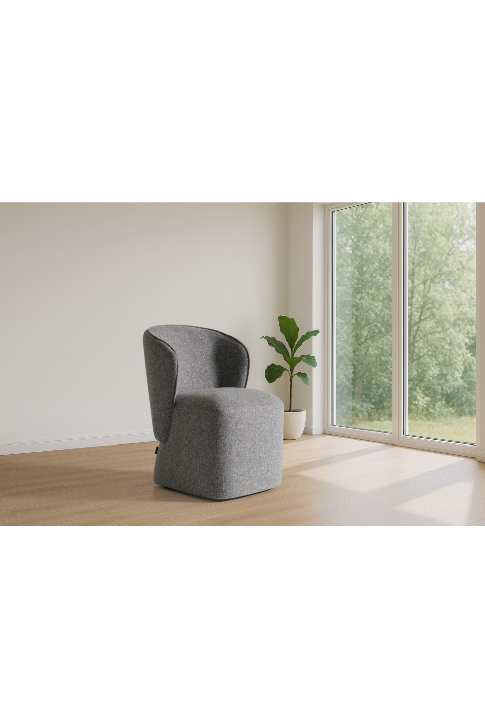 Fabric Swivel Dining Chair | OROA Modern Souza | Oroa.com