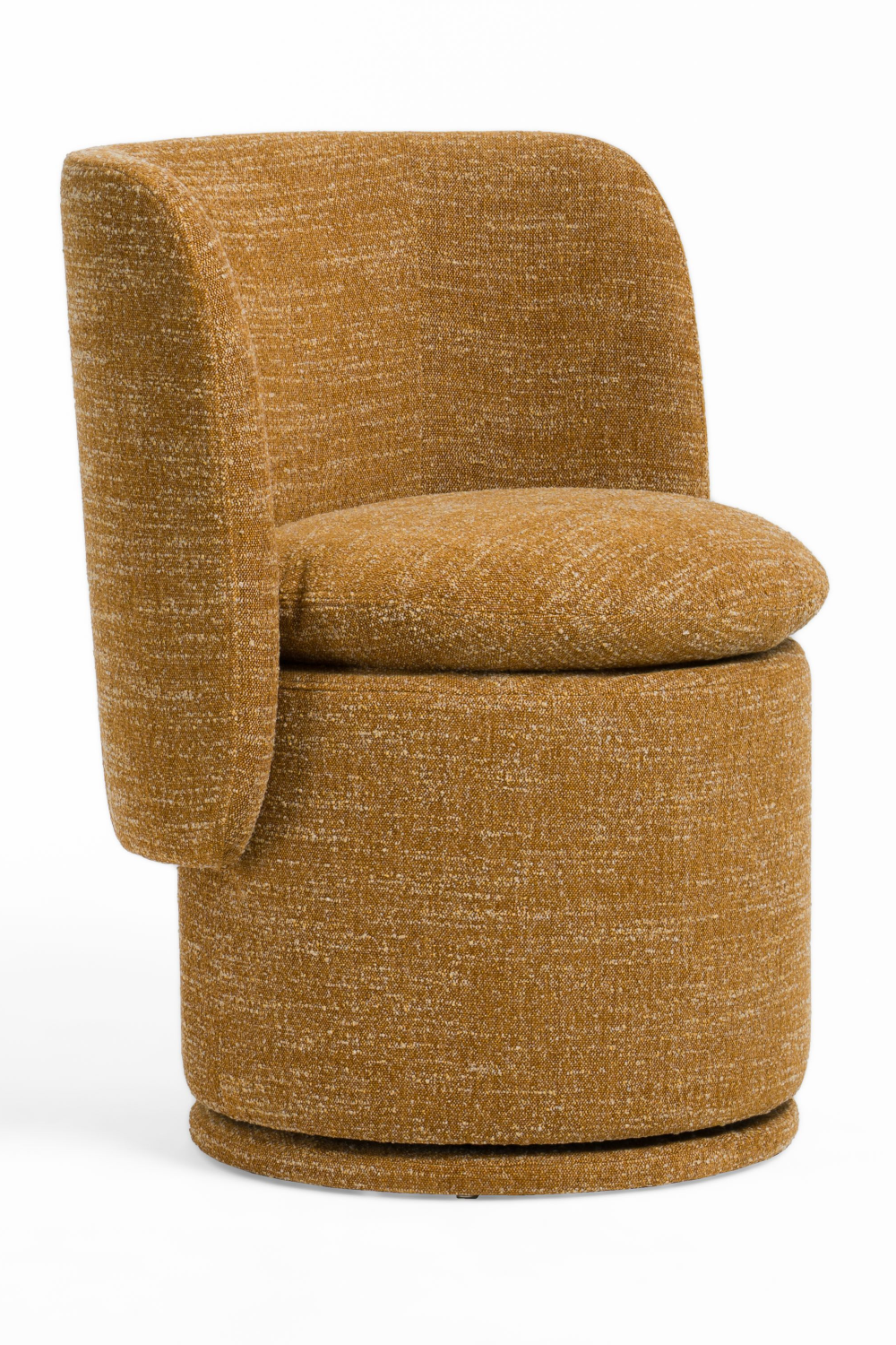 Rounded Swivel Dining Chair | OROA Modern Norris | Oroa.com