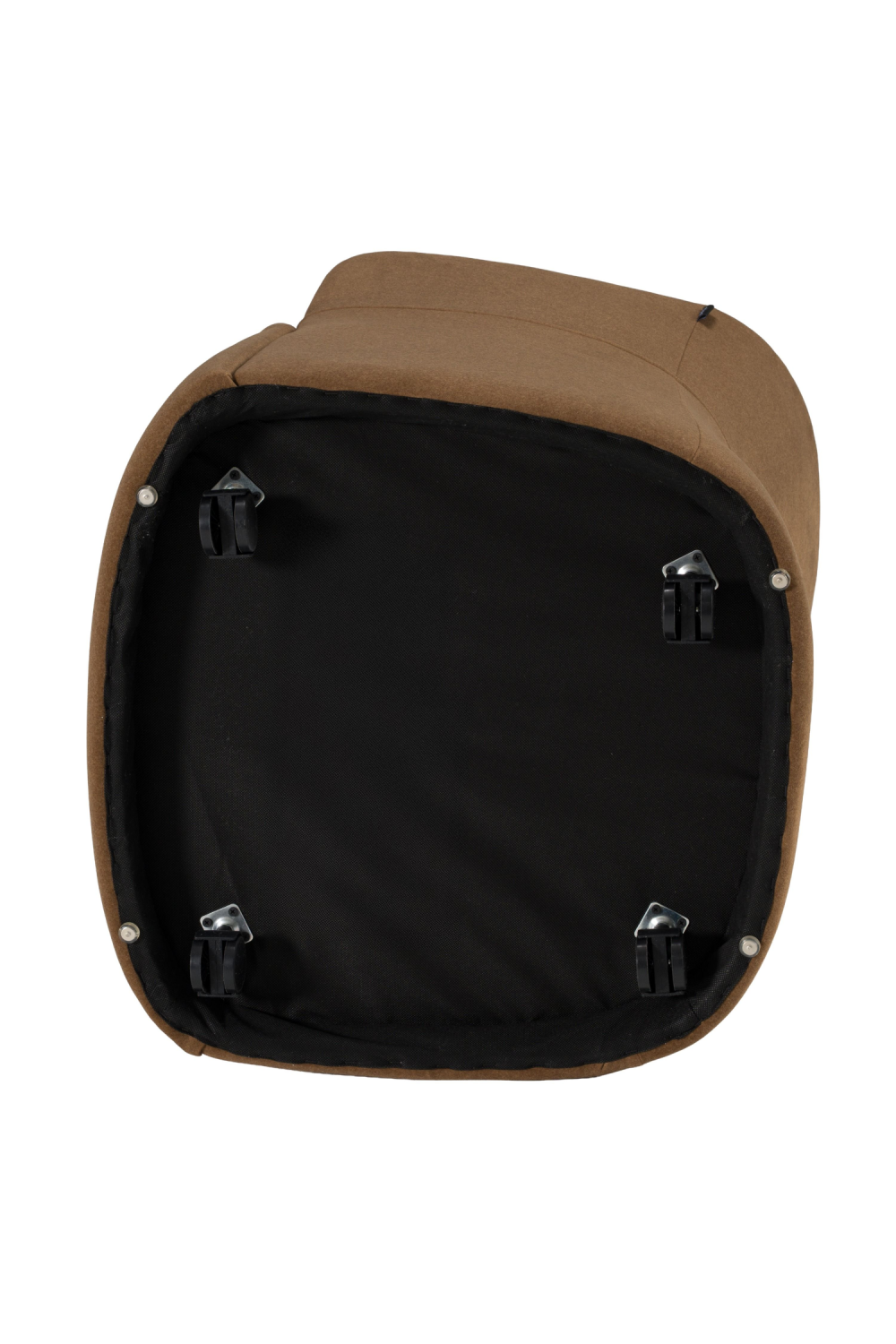 Brown Wheeled Dining Chair | OROA Modern Timothy | Oroa.com