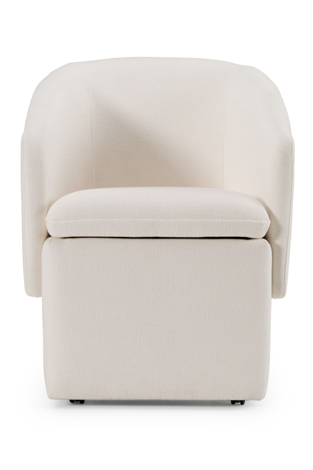 Curved Wheeled Dining Chair | OROA Modern Tassell | Oroa.com