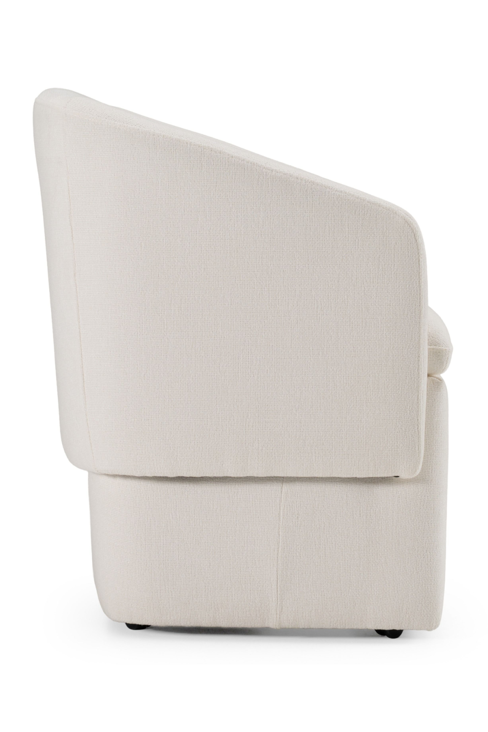 Curved Wheeled Dining Chair | OROA Modern Tassell | Oroa.com