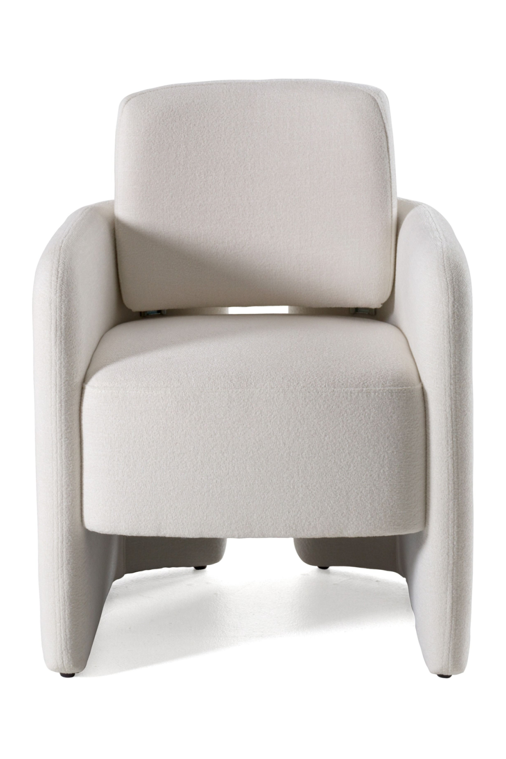 White Upholstered Dining Chair | Oroa.com
