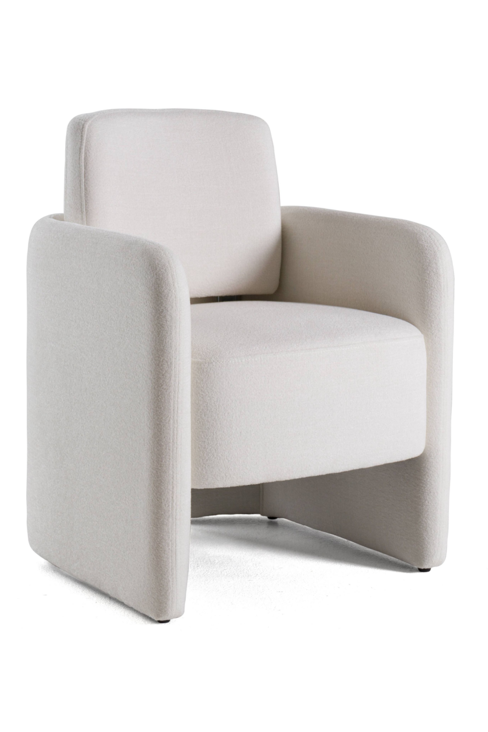 White Upholstered Dining Chair | OROA Modern Hermosa | Oroa.com