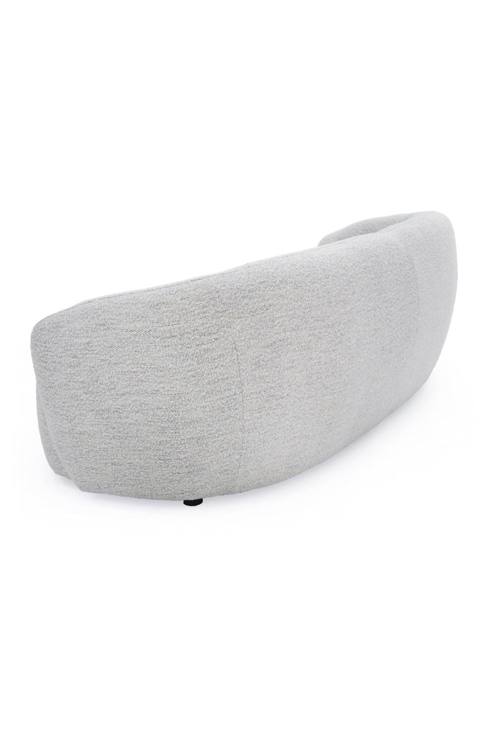 White Round-Back Sofa | OROA Modern Omaha | Oroa.com