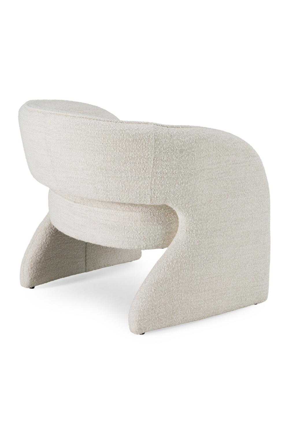 Cream Cut-out Accent Chair | OROA Modern Luby | Oroa.com