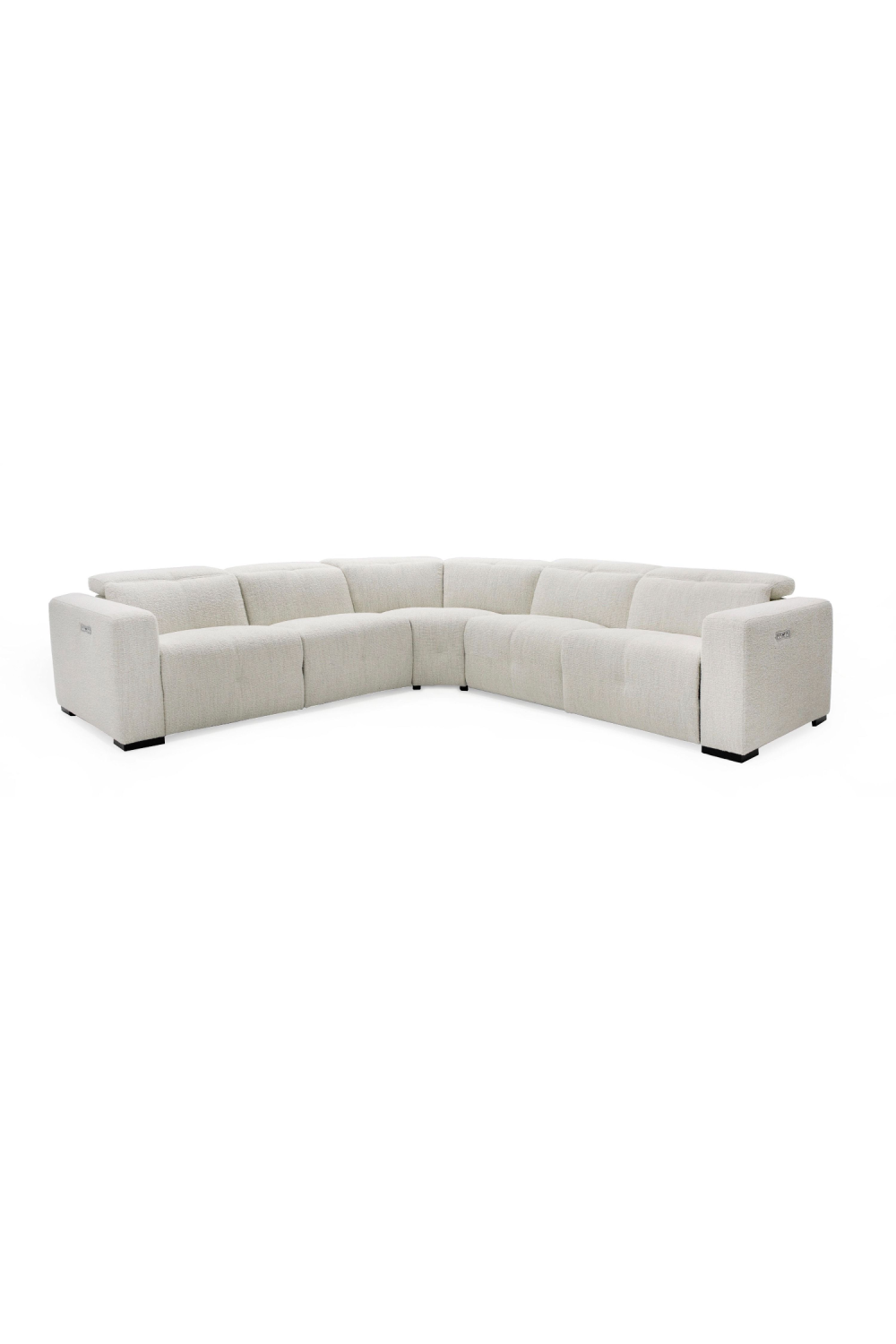 White Sectional Recliner Sofa | OROA Modern Beck | Oroa.com