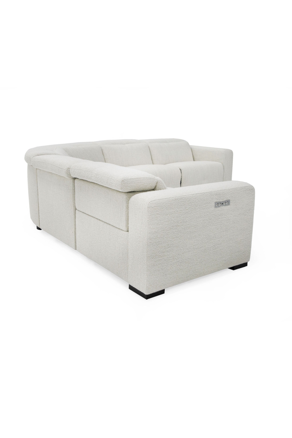 White Sectional Recliner Sofa | OROA Modern Beck | Oroa.com