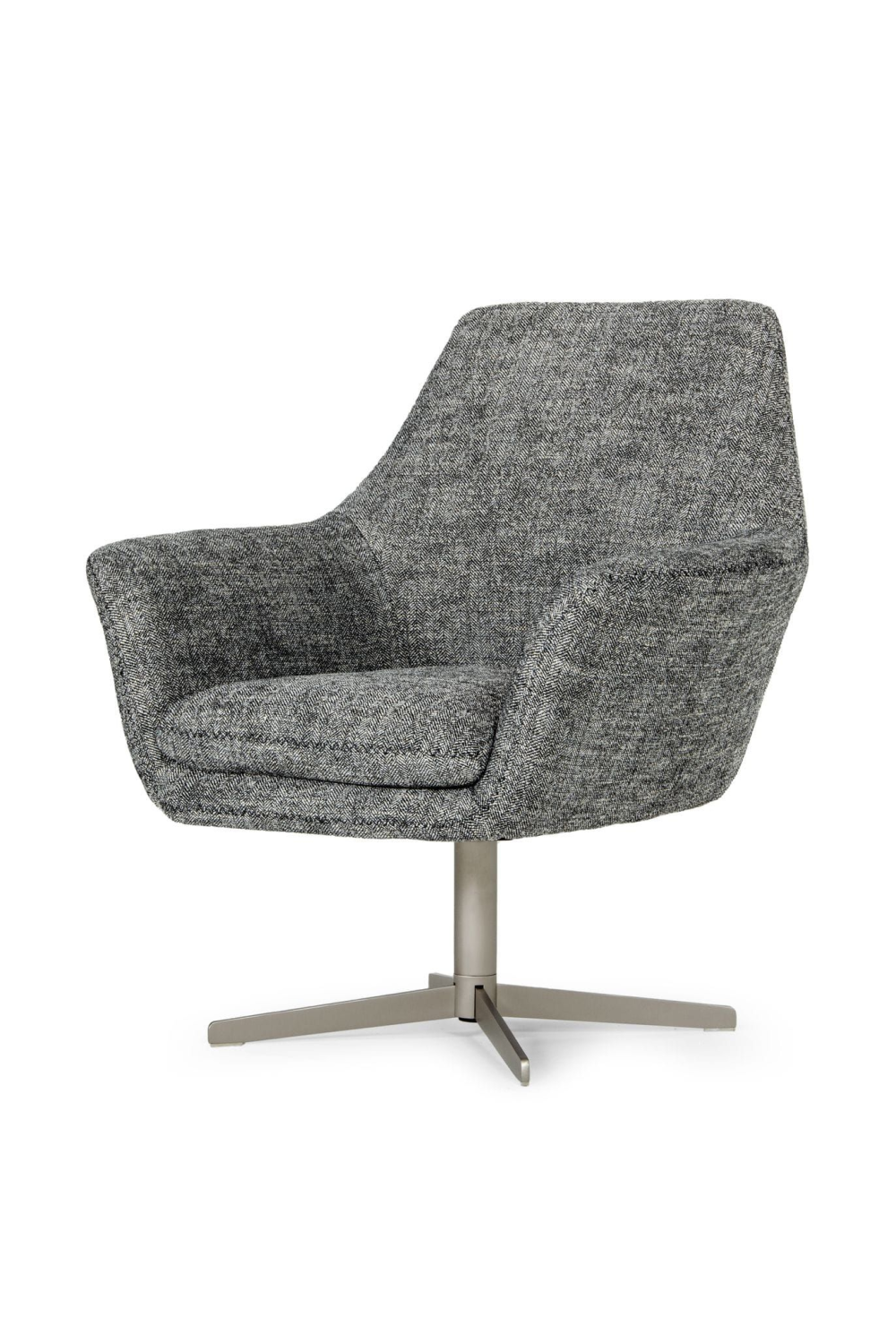 Wing-Armed Swivel Lounge Chair | Oroa.com