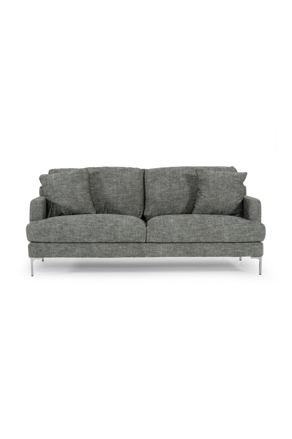 Square-Armed Gray Sofa | OROA Modern Janina | Oroa.com