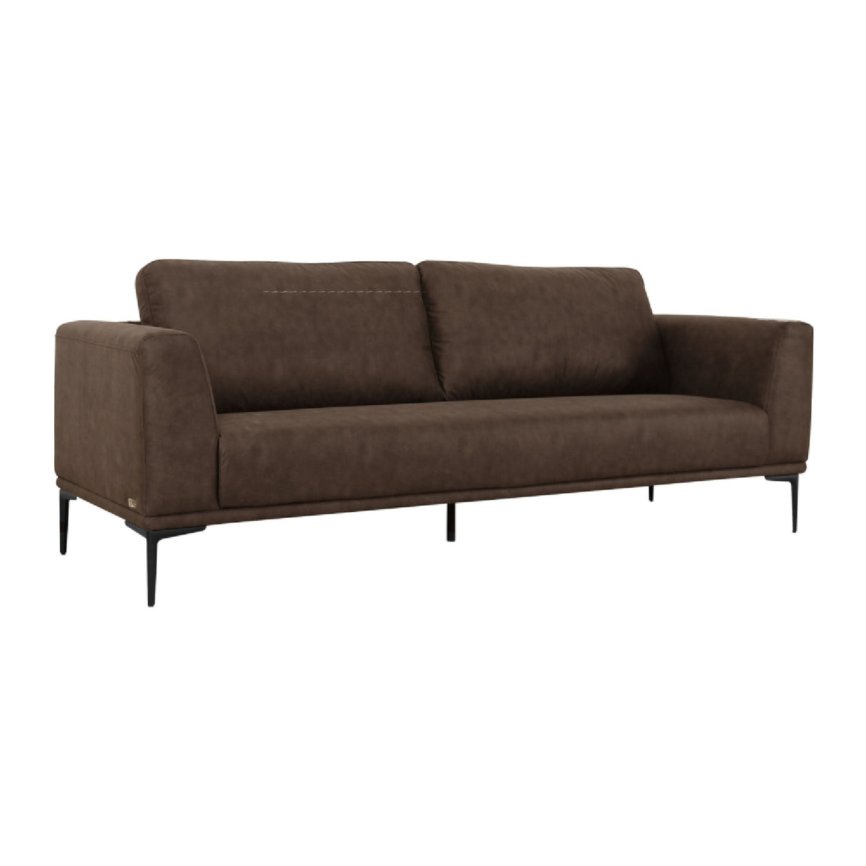 Brown Fabric Sofa | Oroa.com