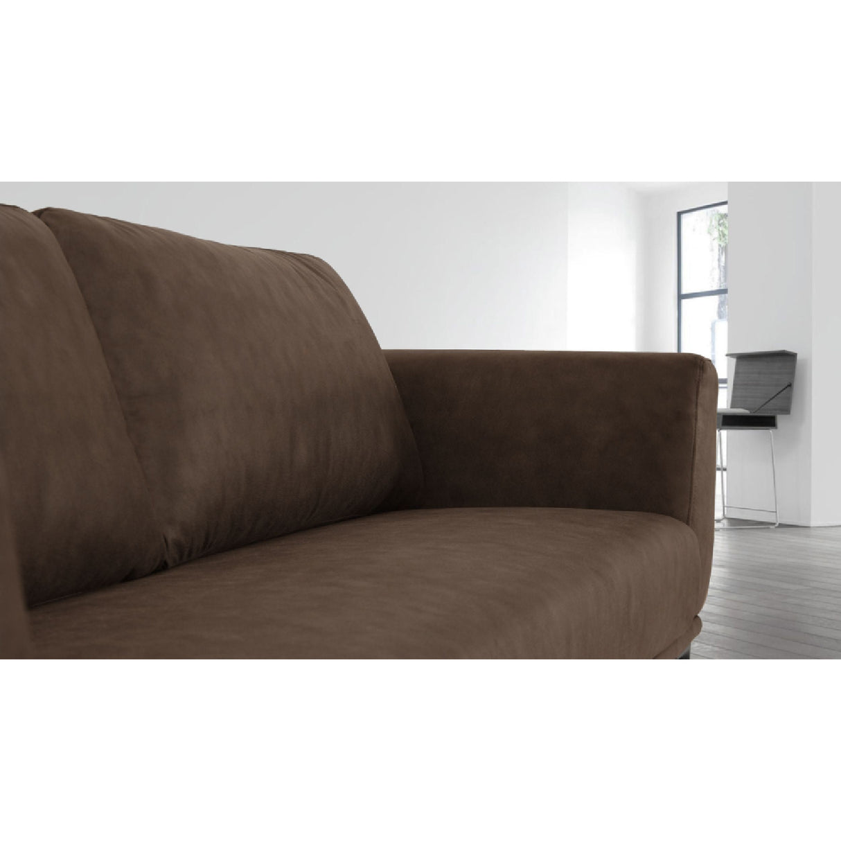 Brown Fabric Sofa | Oroa.com