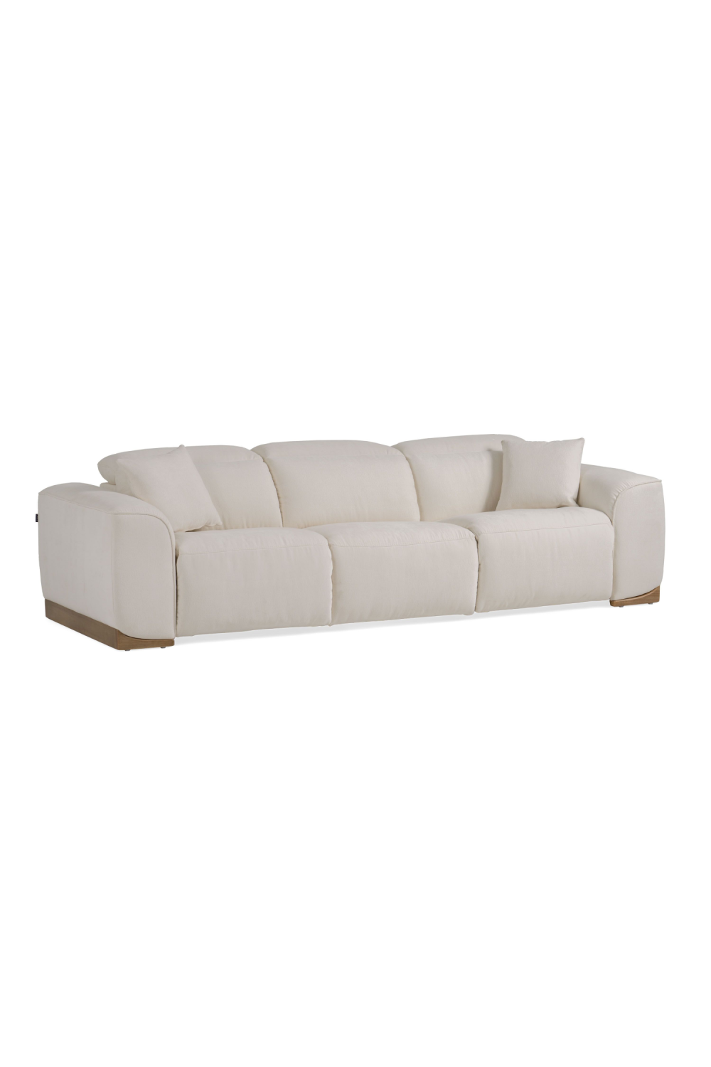White Fabric Recliner Sofa | OROA Modern Hagerty | Oroa.com