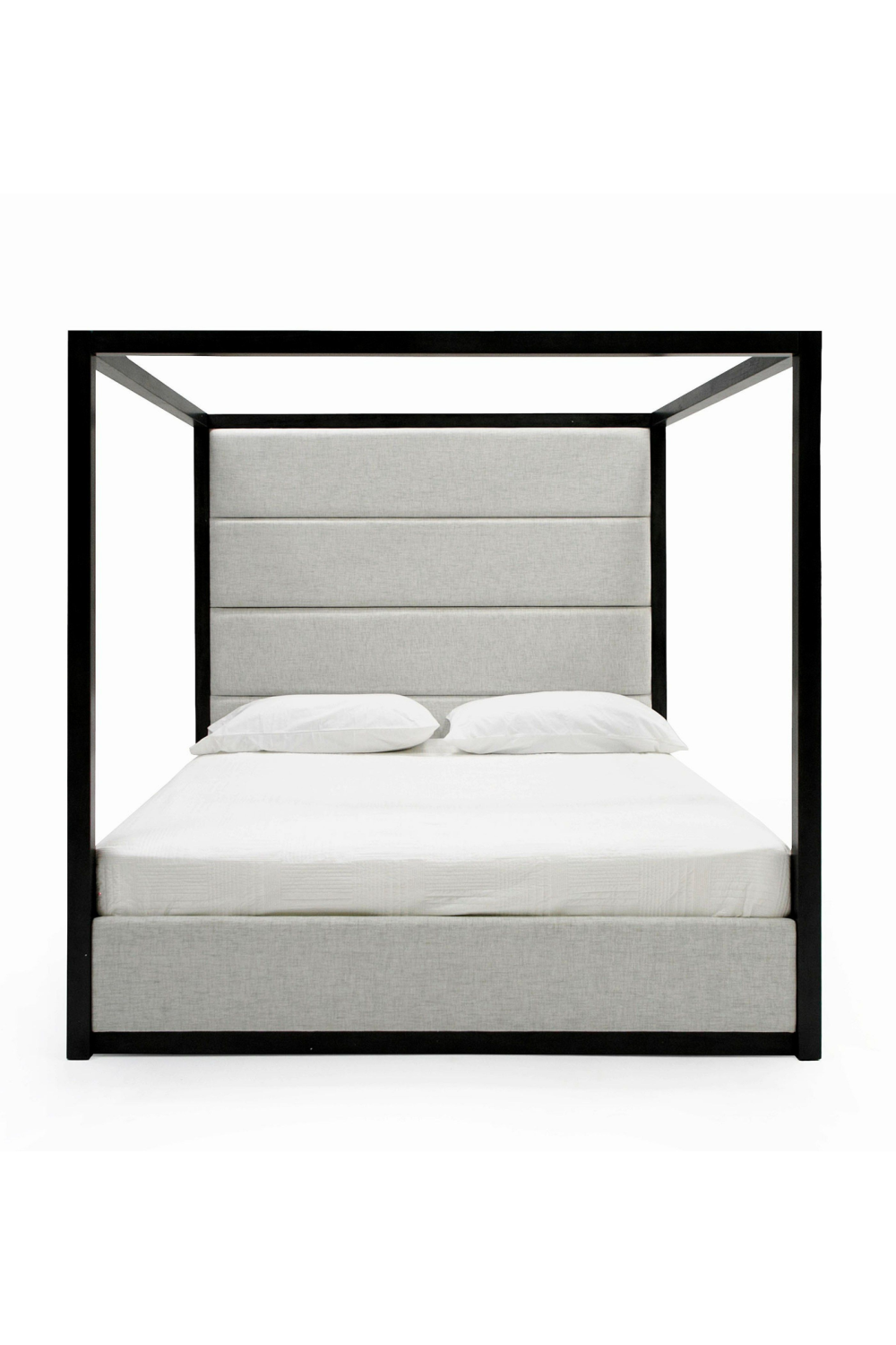Gray Canopy Queen Bed | OROA Modern Manhattan | Oroa.com