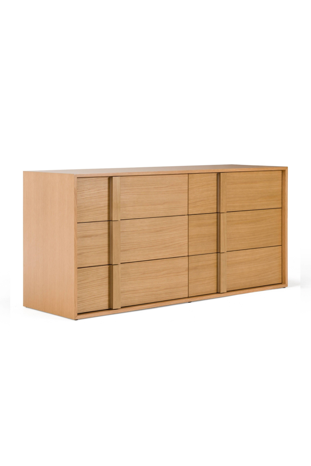 Warm Oak 5-Drawer Dresser | Oroa.com