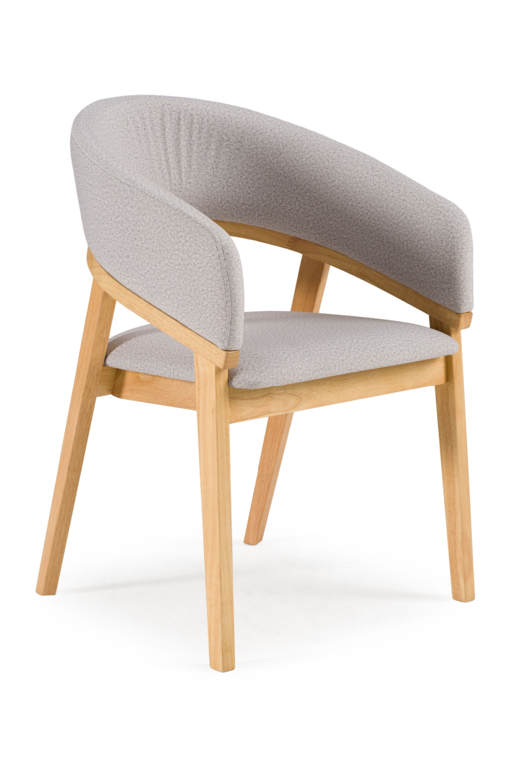 Solid Wood Curved Dining Chair | Oroa.com