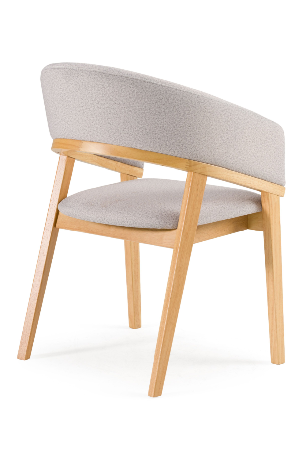 Solid Wood Curved Dining Chair | Oroa.com