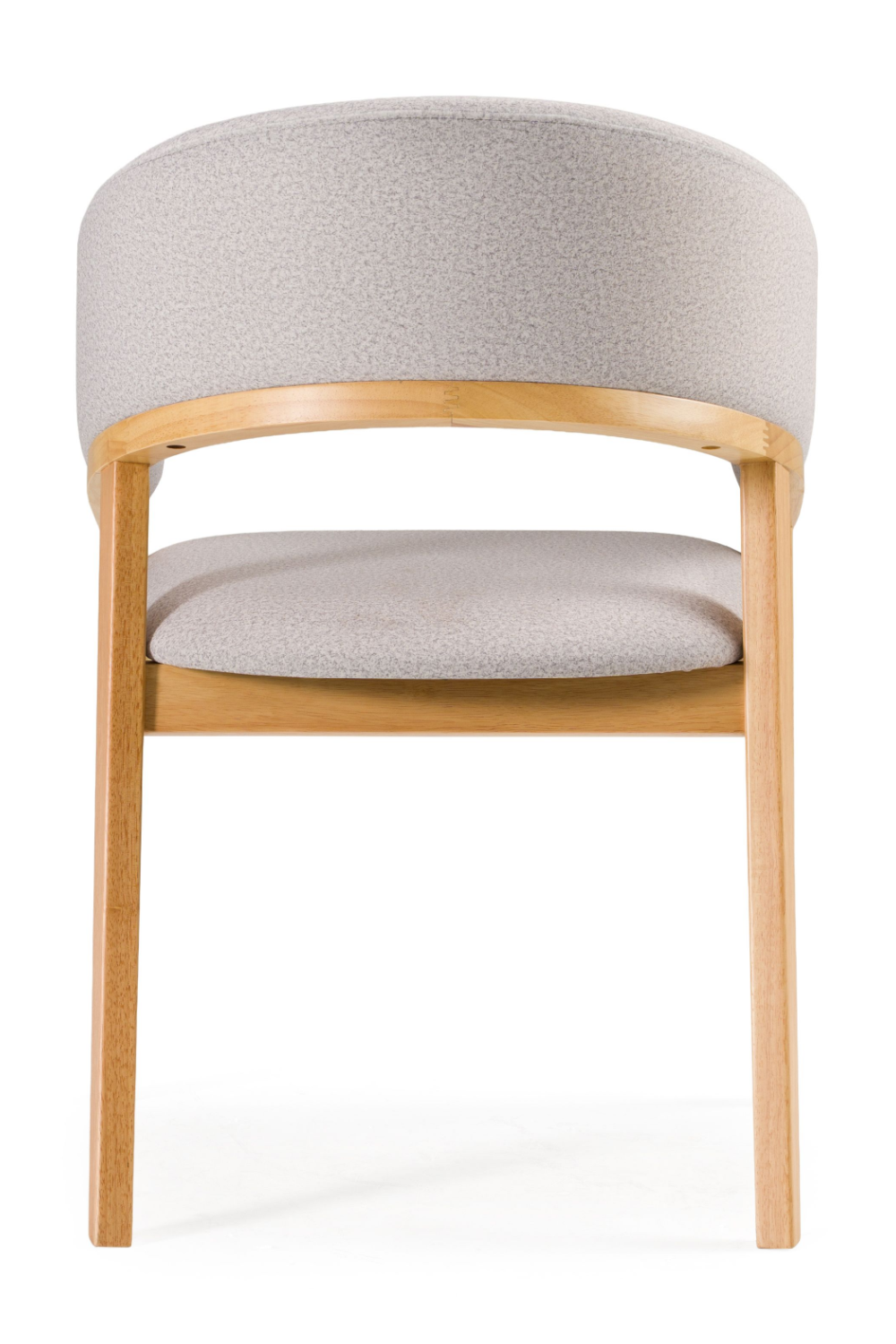 Solid Wood Curved Dining Chair | Oroa.com