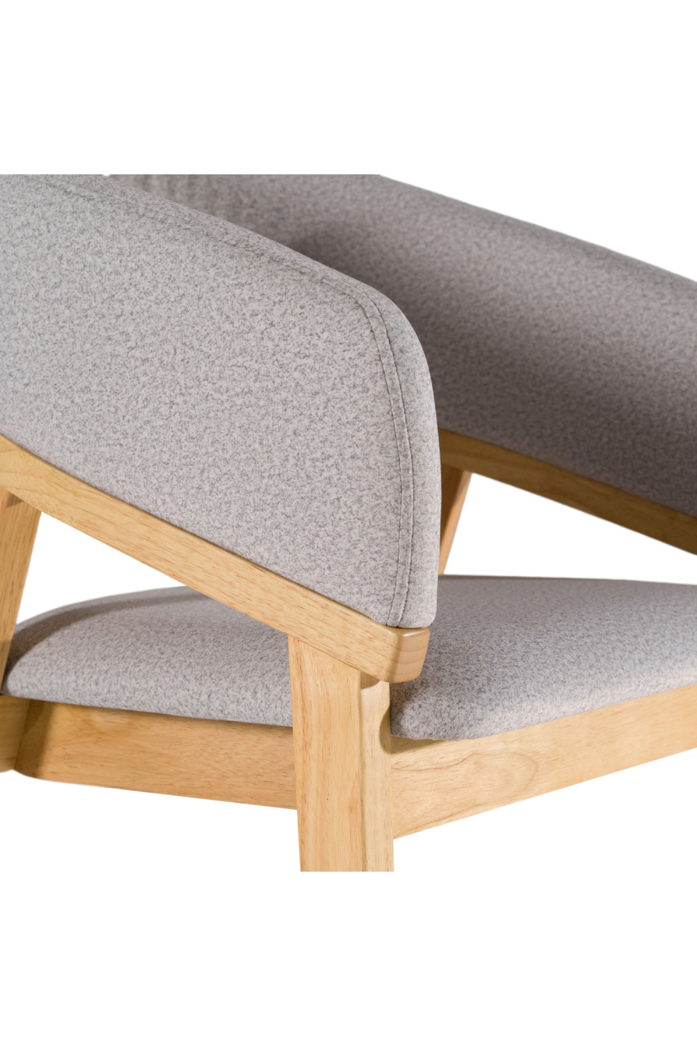 Solid Wood Curved Dining Chair | Oroa.com