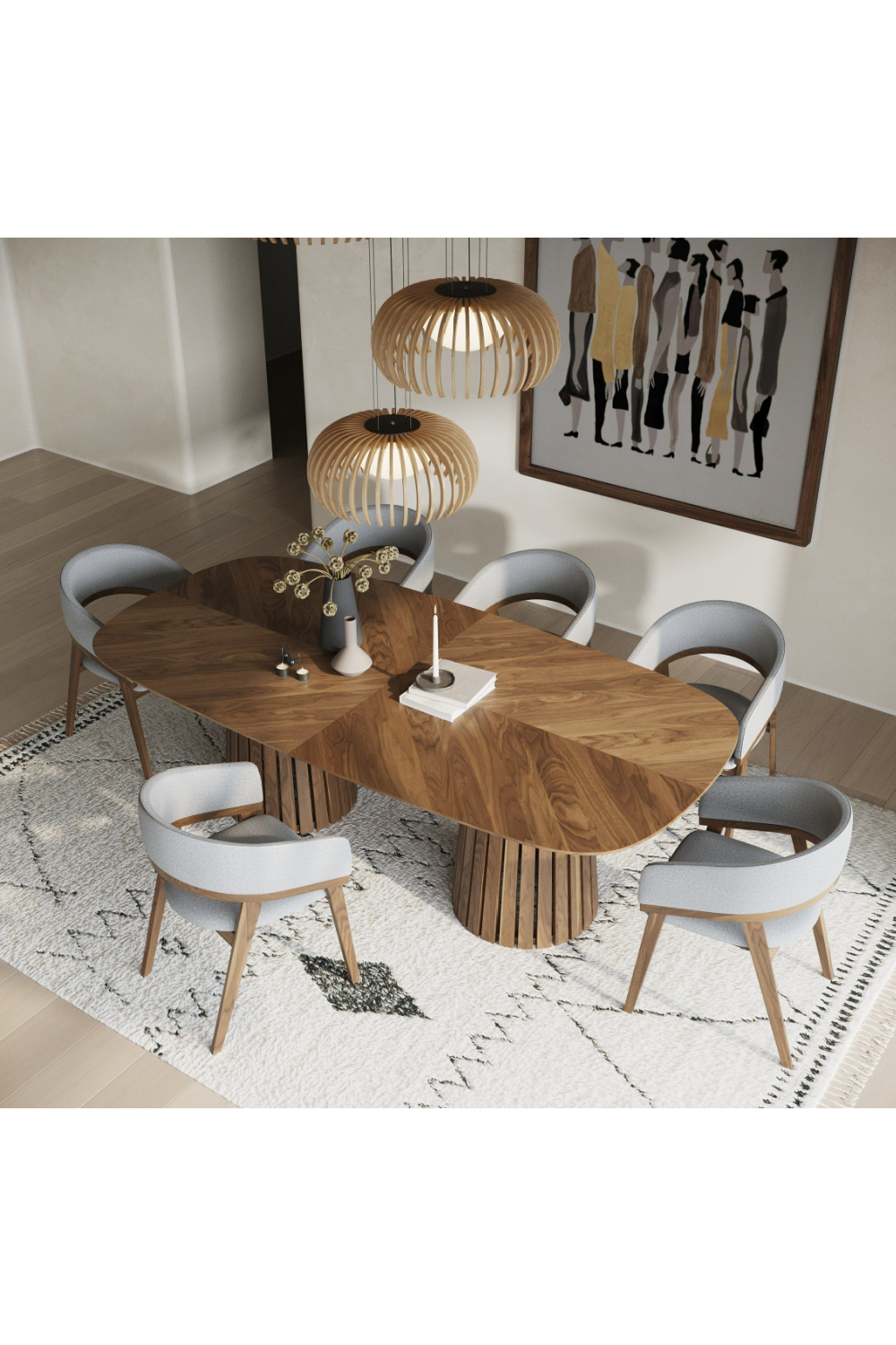 Velvet Dining Chair | OROA Modern Saehee | Oroa.com