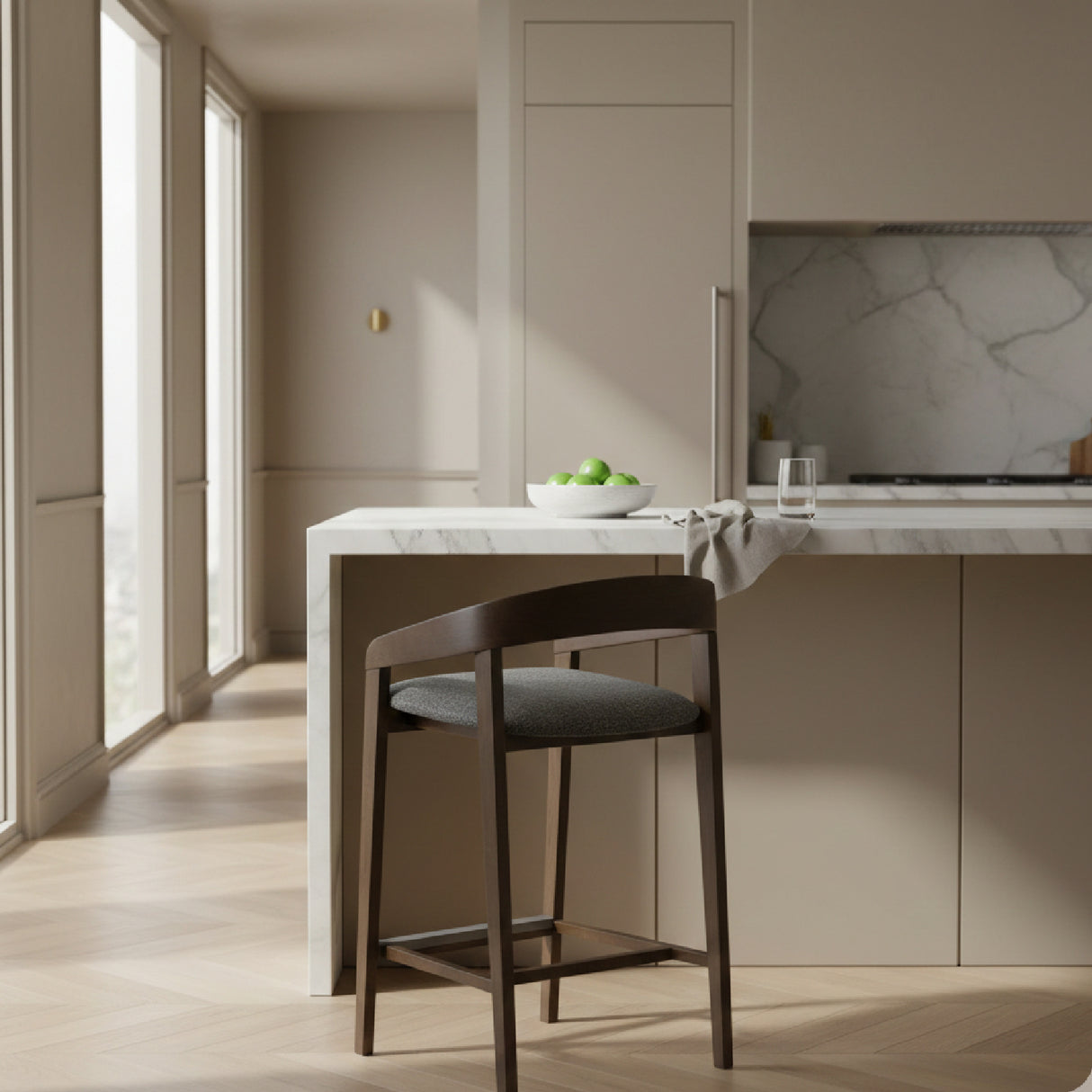 Padded Seat Counter Chairs (2) | Oroa.com