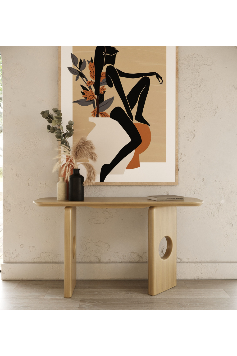 White Oak Console Table | Oroa.com