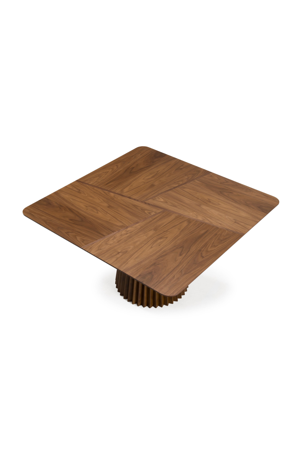 Square Walnut Dining Table | OROA Modern Platte | Oroa.com