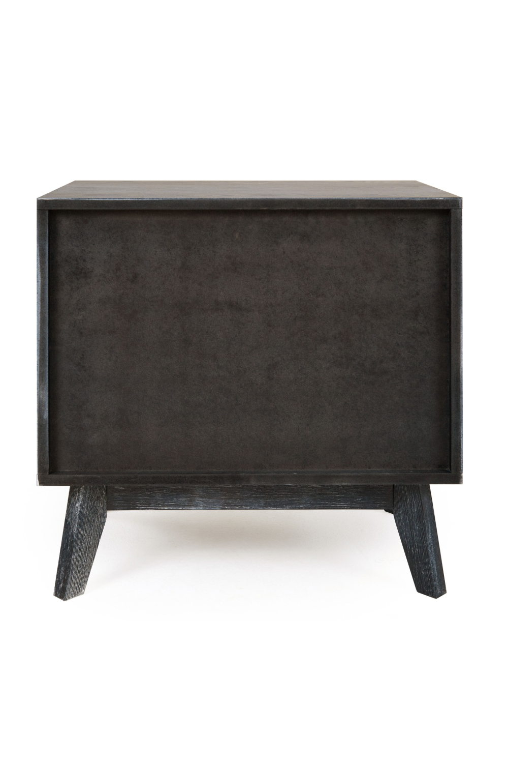 Gray Ash 2-Drawer Nightstand | Oroa.com