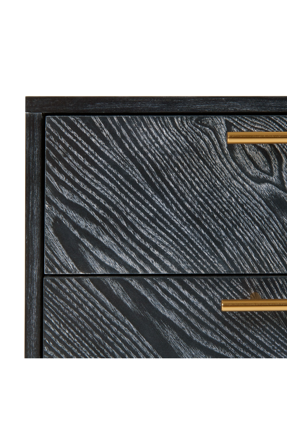 Gray Ash 2-Drawer Nightstand | Oroa.com